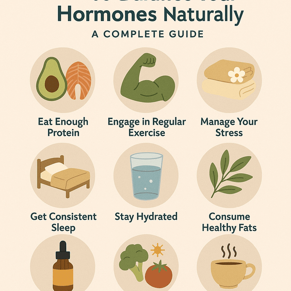 how to balance your hormones naturally