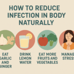 how to reduce infection in the body naturally