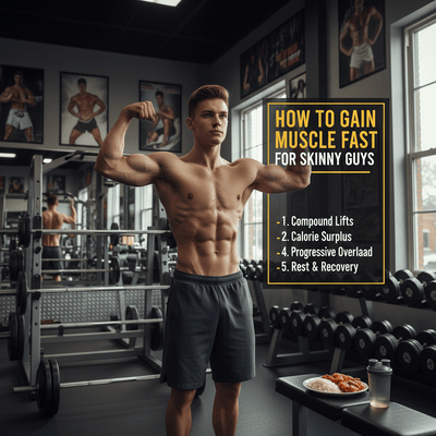 How to Gain Muscle Fast for Skinny Guys